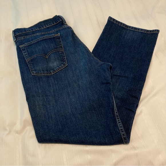 Vintage Levi’s Mens 514 Jeans 34 X 30 Straight Leg Medium Wash - Picture 5 of 10